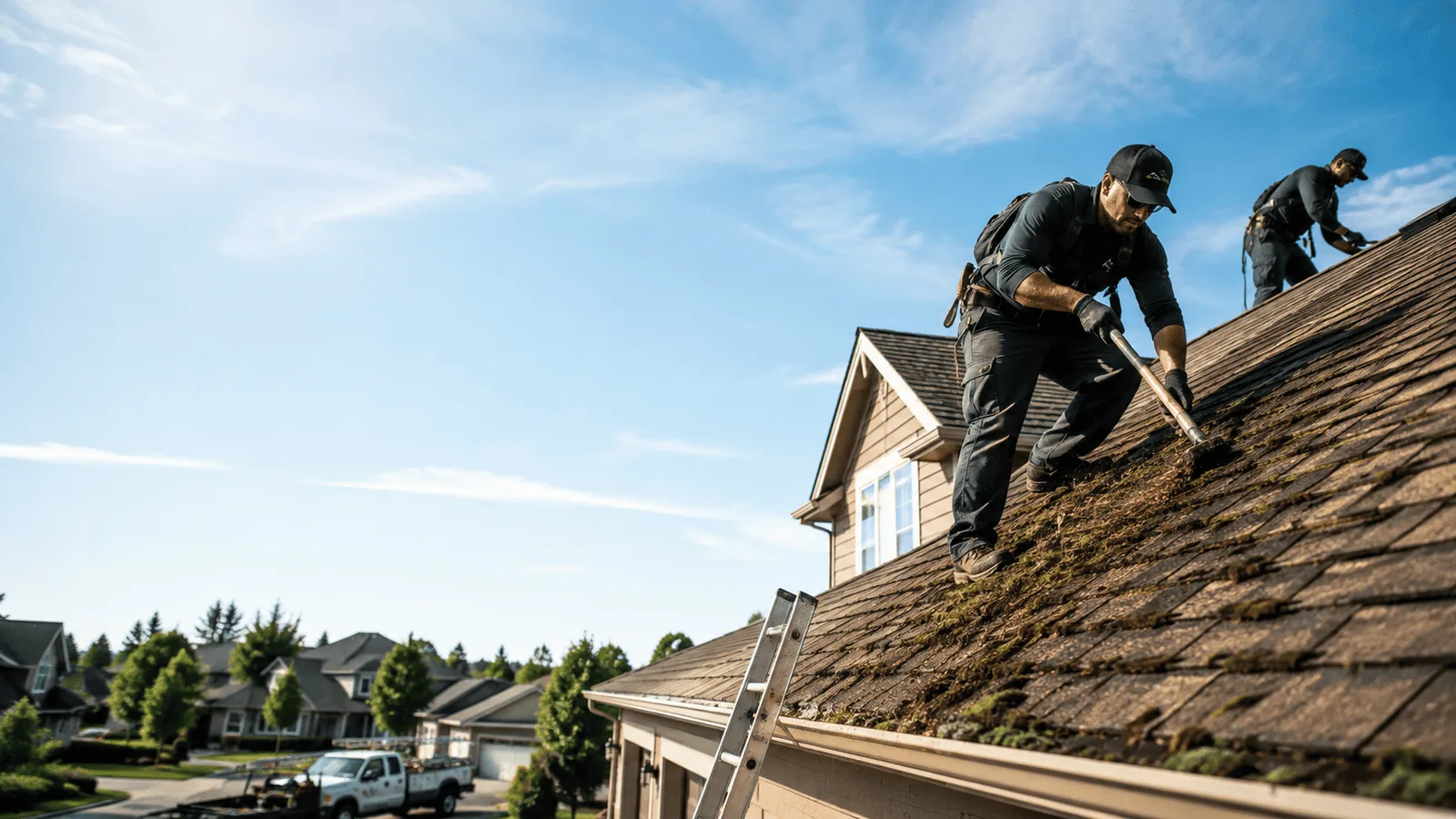 Roof Moss Removal in Woodson, IL near me